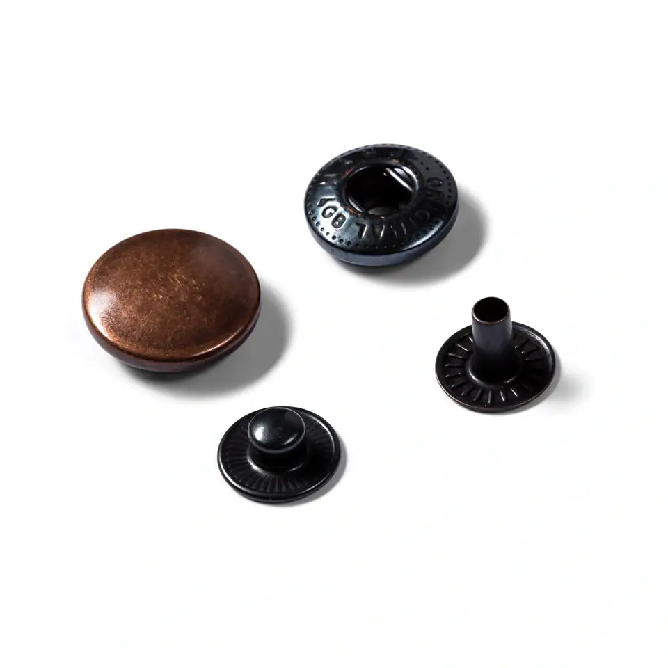 Prym non-sew press fasteners "Anorak" - Var size, Var colour