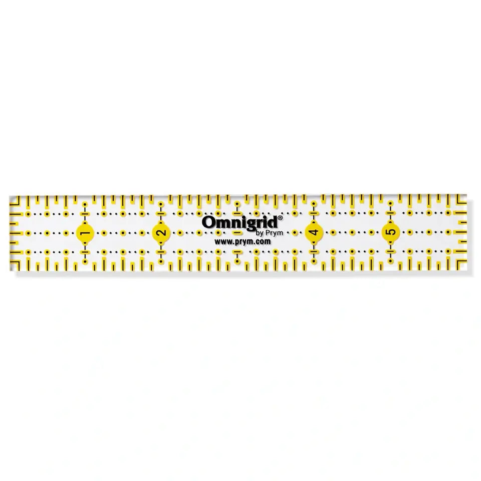 Prym Universal Rulers - 1 x 6 inch Omnigrid