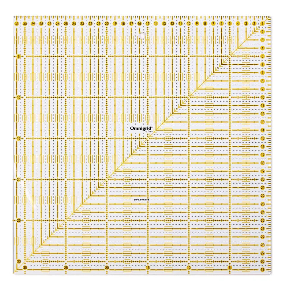 Prym Universal Rulers - metric -31.5 x 31.5 cm Omnigrid