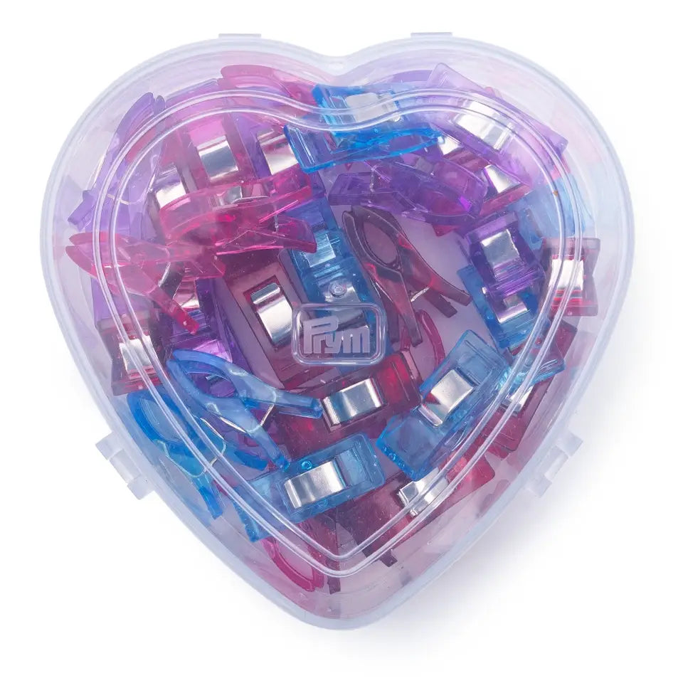 Prym Love Fabric clips, 2.6cm, box, 40 pieces