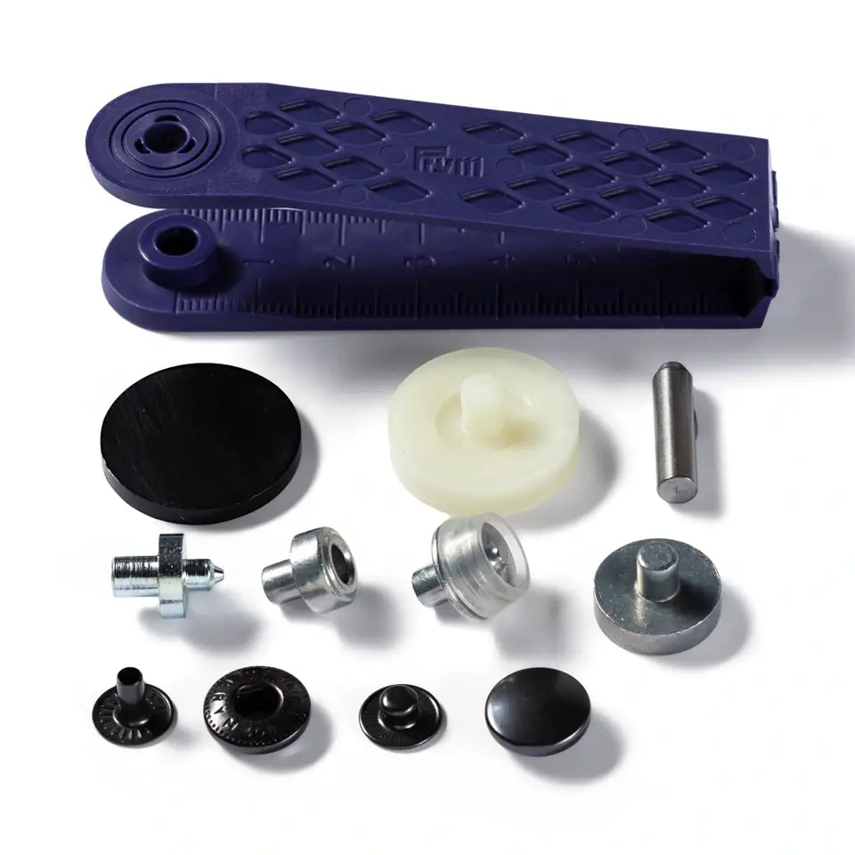Prym non-sew press fasteners "Anorak" - Var size, Var colour