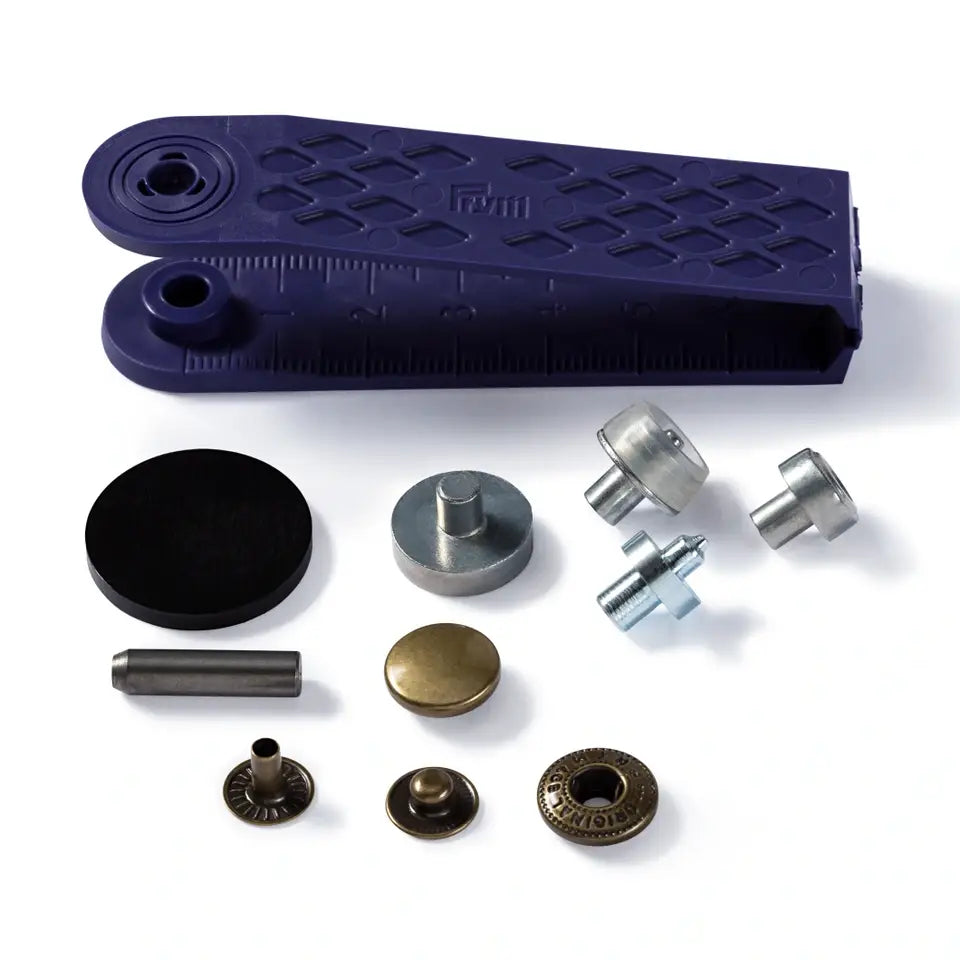 Prym non-sew press fasteners "Anorak" - Var size, Var colour