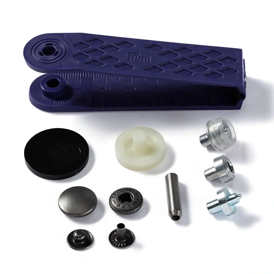 Prym non-sew press fasteners "Anorak" - Var size, Var colour