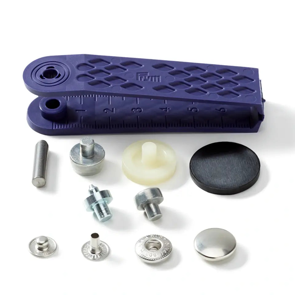 Prym non-sew press fasteners "Anorak" - Var size, Var colour