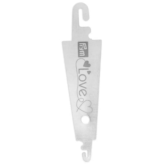 Needle threader Prym Love, silver-coloured