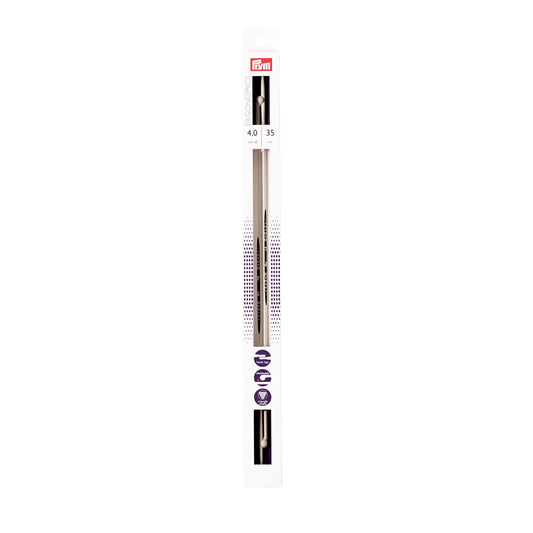 Single point knitting needles, prym.ergonomics 35 cm