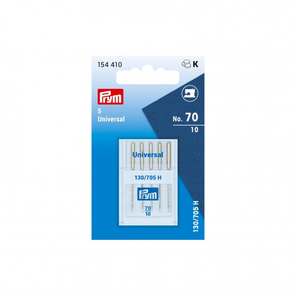 Prym universal sewing machine needles, 130/705, 70