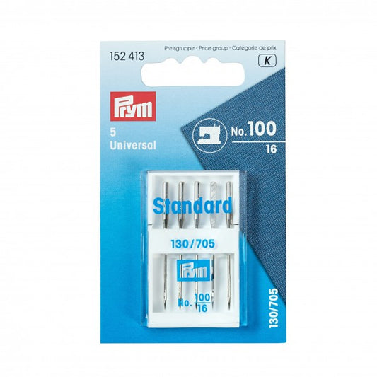 Prym universal sewing machine needles, 130/705, 100