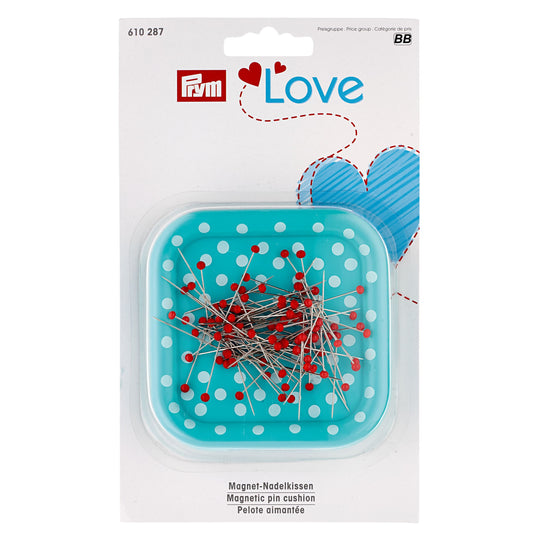 Prym Love, Magnetic pincushion with glass-headed pins