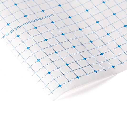 Dressmaking pattern paper, grid, 10m roll