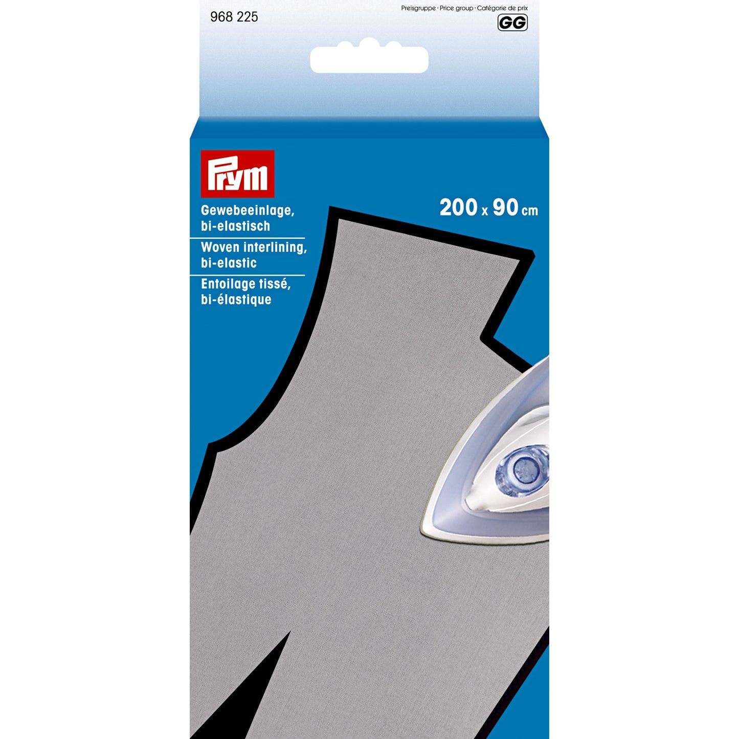 Iron-on interfacing, bi-elastic