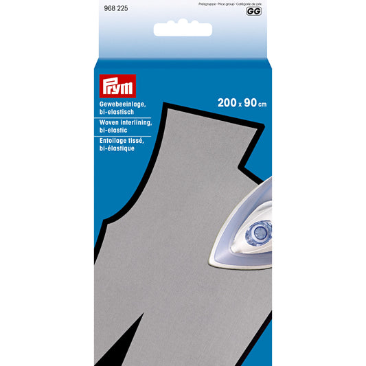 Iron-on interfacing, bi-elastic