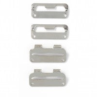 Prym Skirt hooks and bars, 30mm, silver-coloured