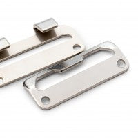 Prym Skirt hooks and bars, 30mm, silver-coloured