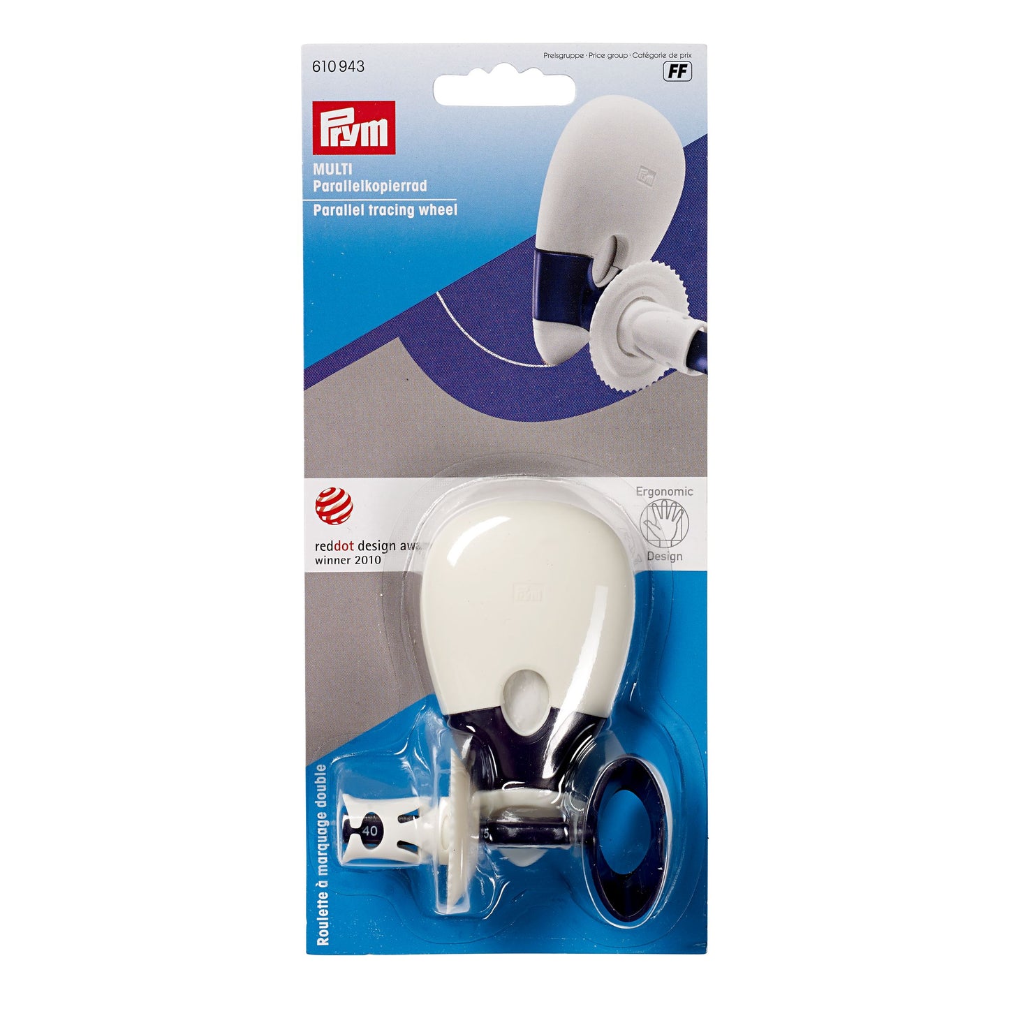 Prym Parallel Tracing Wheel Ergonomic - Regular