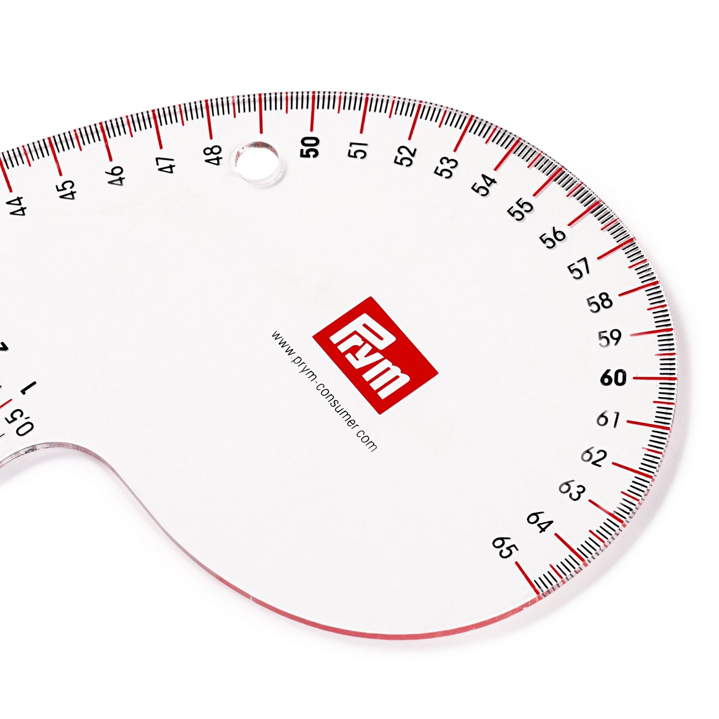 Prym (metric) French curve or curved ruler