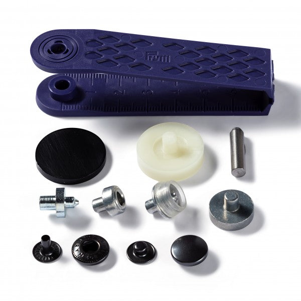 Prym non-sew press fasteners "Anorak" - Var size, Var colour