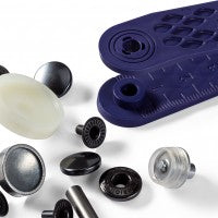 Prym non-sew press fasteners "Anorak" - Var size, Var colour