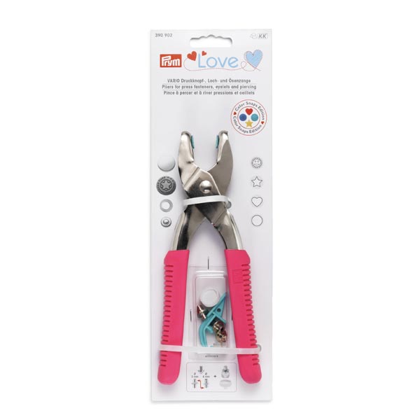 Prym Vario pliers, "Prym Love" (Mint or Pink)