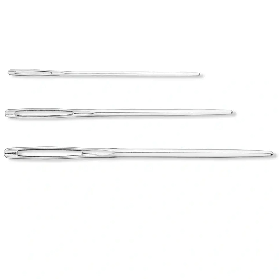 Wool needles with blunt point No. 1, 3, 5