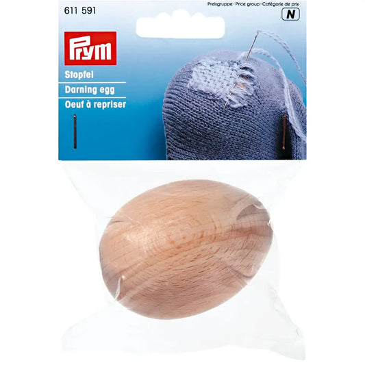 Darning egg, natural