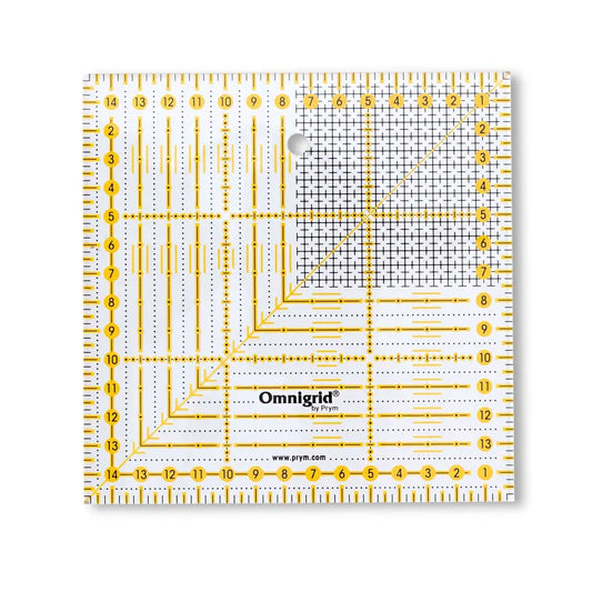 Prym Universal Rulers - metric -15 x 15cm Omnigrid