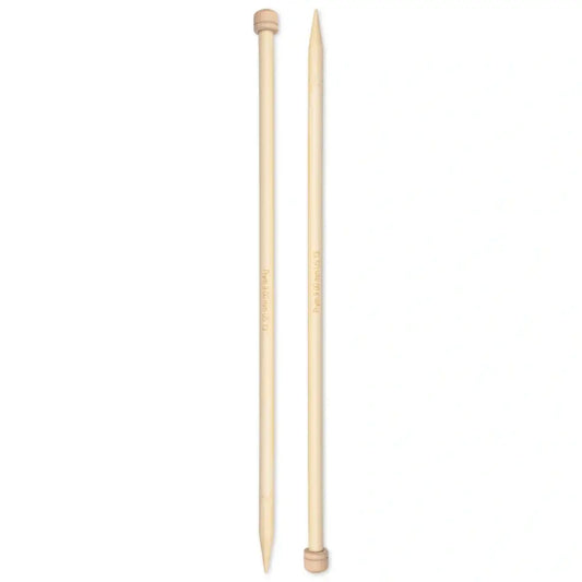 Single-pointed knitting needles, bamboo, Prym 1530