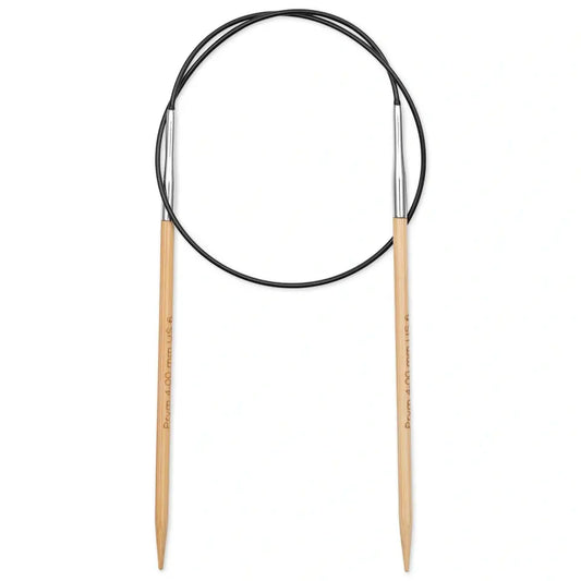 Circular knitting needles, 80cm, Bamboo, Prym 1530