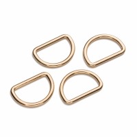 Prym D-rings - 30mm - antique brass - 4 pack