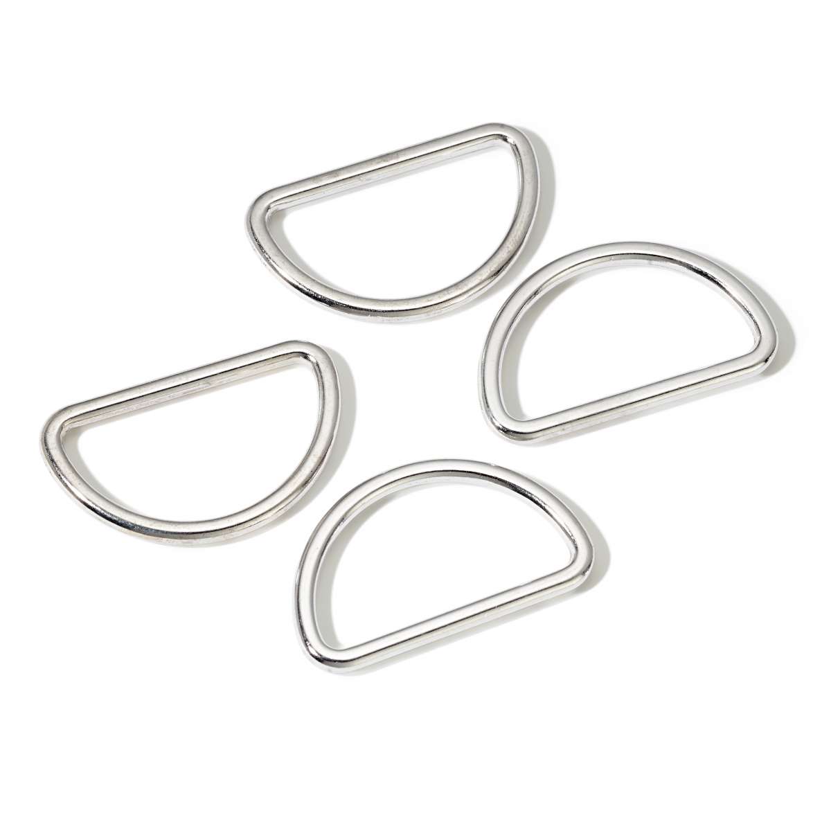 Prym D-rings - 20mm - antique silver - 4 pack