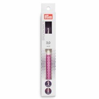 Wool crochet hooks, prym.ergonomics, 3mm/16cm pink